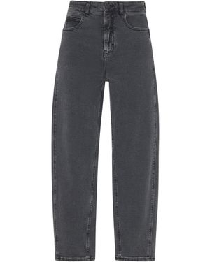 Whistles Stretch Barrel Leg Jean - Blue
