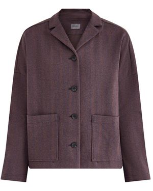 Oska Jacket 519 Long Sleeves Wood - Purple