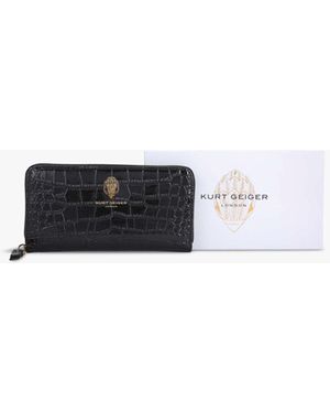 Kurt Geiger Zip Around Wallet - White
