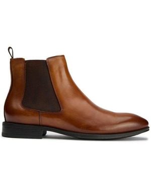 Sole Ldn Ludo Suede Chelsea Boots - Brown