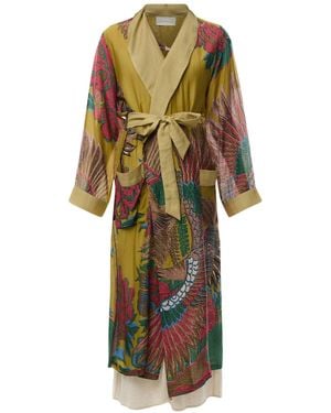 One Hundred Stars Crane Gown - Green