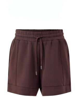 Varley Atrium High Rise Sweatshorts - Purple