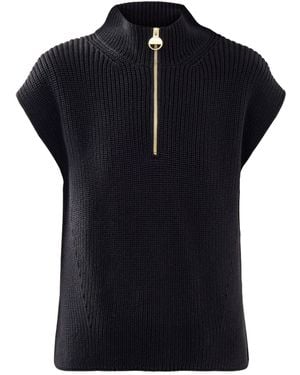 Barbour Clara Sleeveless Knitted Jumper - Black