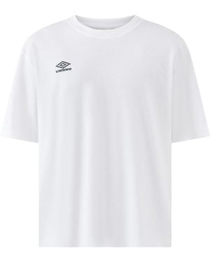 Umbro Stamps Graphic Tee - White