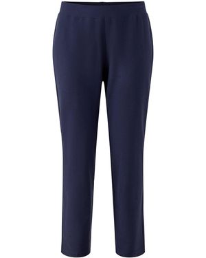 Eileen Fisher Slim Ankle Trousers - Blue
