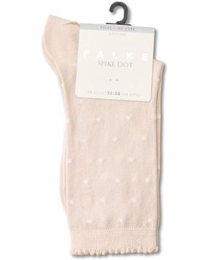 FALKE Spike Dot Socks - White