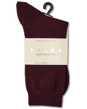 FALKE Soft Merino Socks - Purple