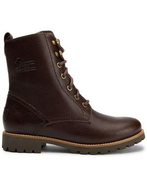Panama Jack Fara Trav Boots Tan - Brown