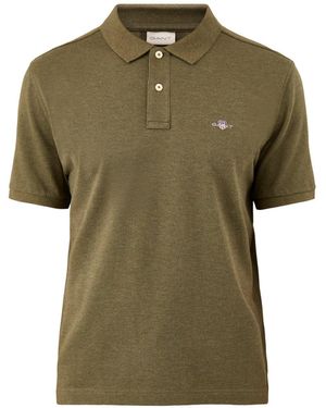 GANT Shield Polo Top Ange - Green