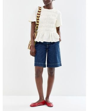 Damson Madder Annie Shorts - Blue