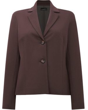 James Lakeland Button Blazer - Brown