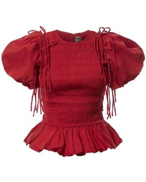 Damson Madder Becca Blouse - Red