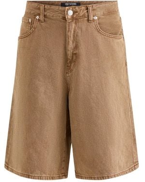 Only & Sons Carl Denim Shorts - Natural