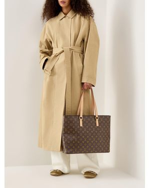 Le Prix Vintage Louis Vuitton Luco Tote Bag Monogram - Natural