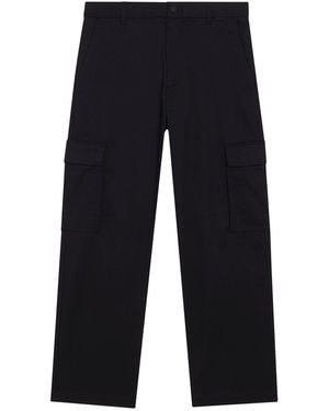 Calvin Klein Relaxed Coolmax Cargo Trousers - Blue