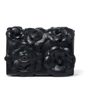 Forever New Signature Belle Bloom Flower Crossbody Bag - Black