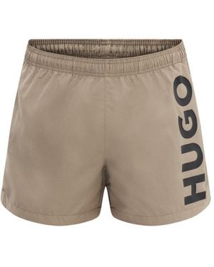 HUGO Abas Swim Shorts - Natural