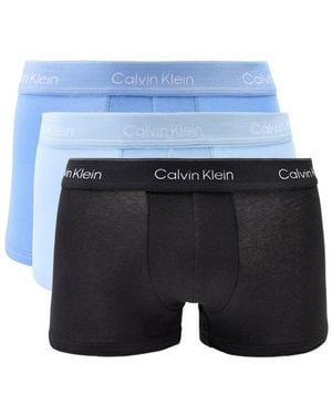 Calvin Klein Icon Stretch Underwear 3Pk Multi - Blue