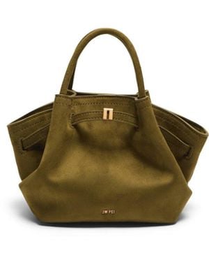 JW PEI Hana Mini Faux Suede Tote Bag - Green