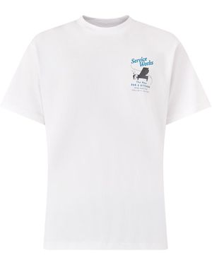 Service Works Bar + Kitchen Tee - White