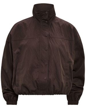Forever New Eliza Windbreaker Jacket - Brown