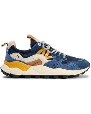 Flower Mountain Yamano 3 Trainers - Blue