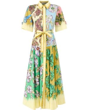 ALÉMAIS Jerry Shirt Dress, Cotton - Green