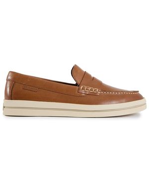 Cole Haan Pinch Weekender Penny Loafers - White