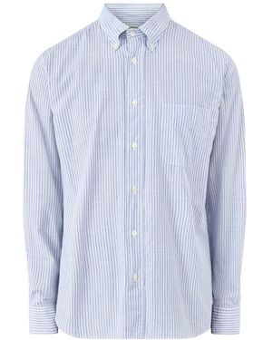 Hartford Stripe Shirt - Blue