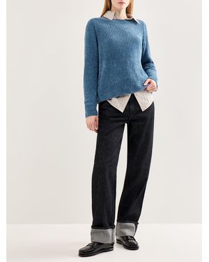 Eileen Fisher Square Armhole Jumper - Blue