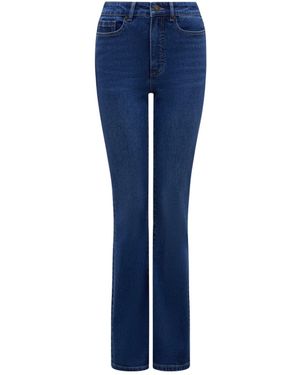 Forever New Phoebe Skinny Flared Jeans - Blue