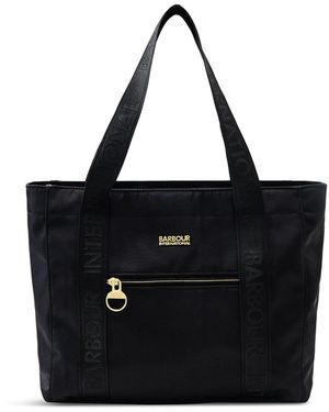 Barbour International Qualify Carry-All Tote Bag - Black