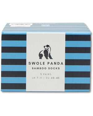 Swole Panda Stripe Gift Set - Blue