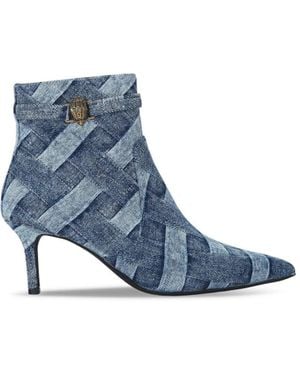 Kurt Geiger Kensington Flexi Ankle Boots - Blue