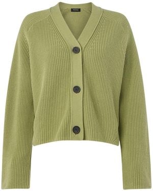 Whistles Nala Cotton Cardigan - Green