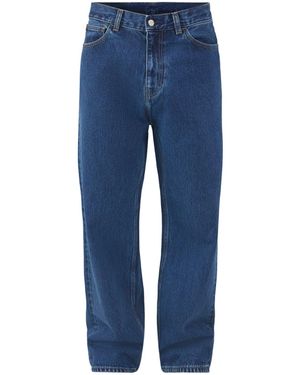 Carhartt Payson Recycled Cotton Blend Denim Jeans - Blue