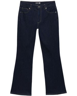 Mint Velvet Women's Dark Indigo Flare Jeans - Blue