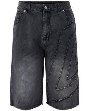 Umbro Washed Drill Shorts - Grey
