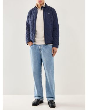 GANT Quilted Windcheater Jacket - Blue