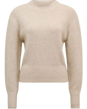 Forever New Cora Cinched Hem Knitted Jumper Nude - Natural