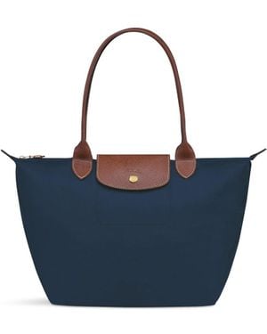 Longchamp Le Pliage Original M Tote Bag - Blue