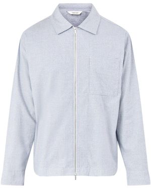 SELECTED Zip Overshirt - Blue