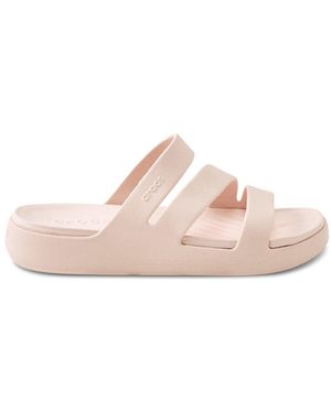 Crocs™ Getaway Strappy Sandals Nude - Pink
