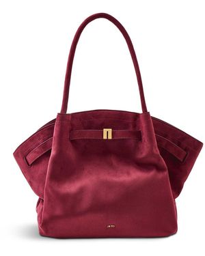 JW PEI Hana Faux Suede Medium Tote Bag - Purple