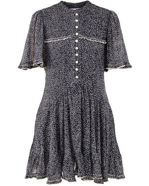 Isabel Marant Daynia-Ga Mini Dress Multi - Grey