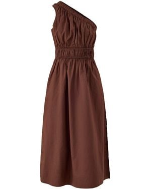 Rails Selani Fitted Midi Dress - Brown