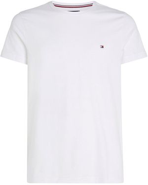 Tommy Hilfiger Core Stretch Slim T-Shirt - White