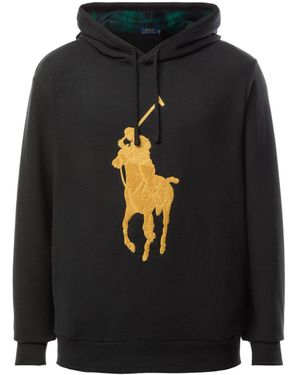 Polo Ralph Lauren Big Pony Fleece Hoodie - Black