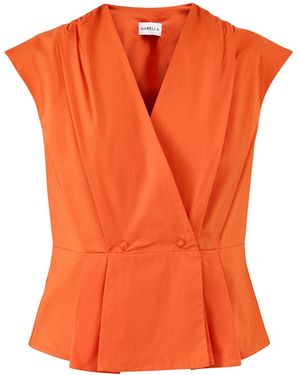 Marella Bazar Waistcoat Top - Orange
