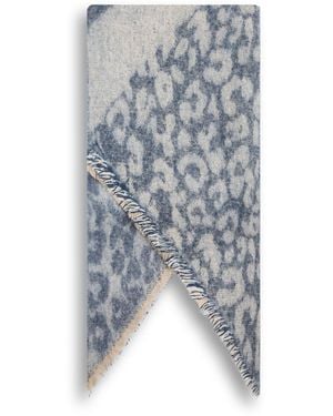 James Lakeland Asymmetrical Scarf - Blue